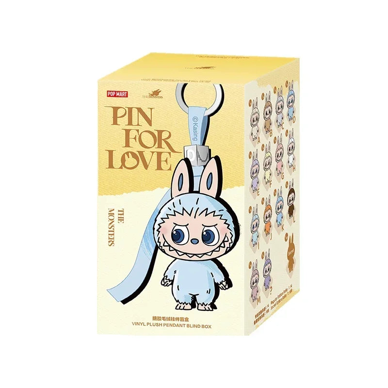 Labubu The Monsters – Pin for Love Series Vinyl Plush Blind Box Toy Vervelle