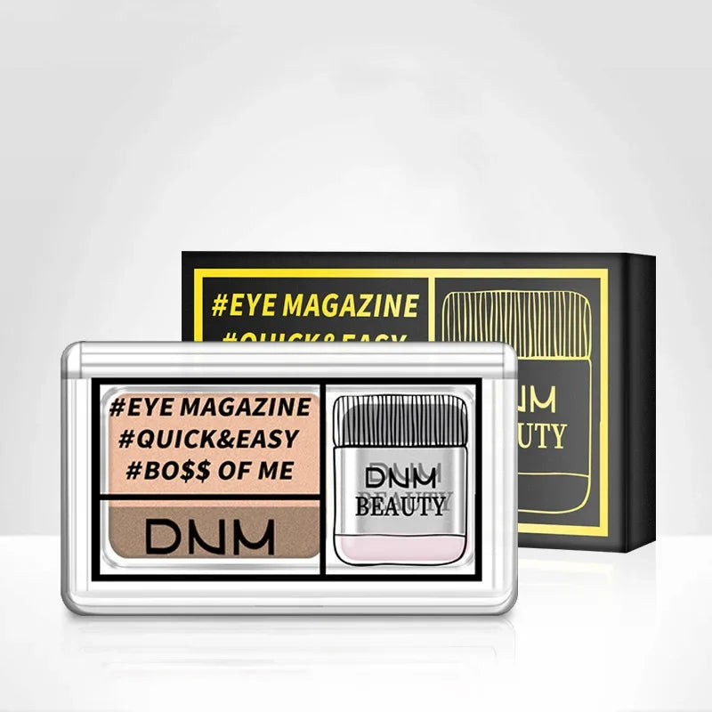 Two-Color Matte Eyeshadow Compact Easy-to-Carry Palette