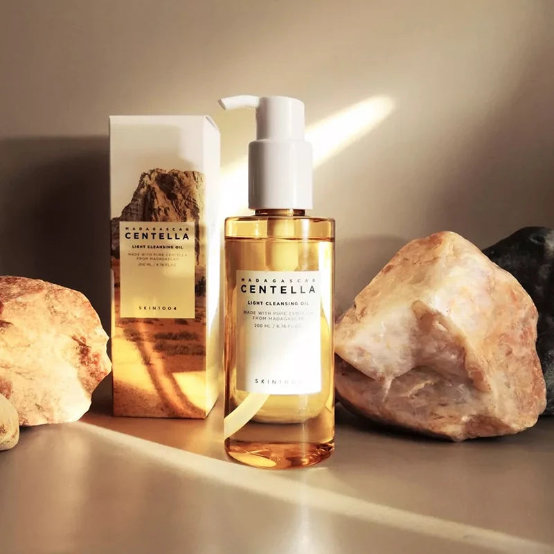 Korean Centella Cleansing Oil Facial Makeup Remover Moisturizing Face Cleansing Oil Shrink Pores Removal Oil Skincare Products