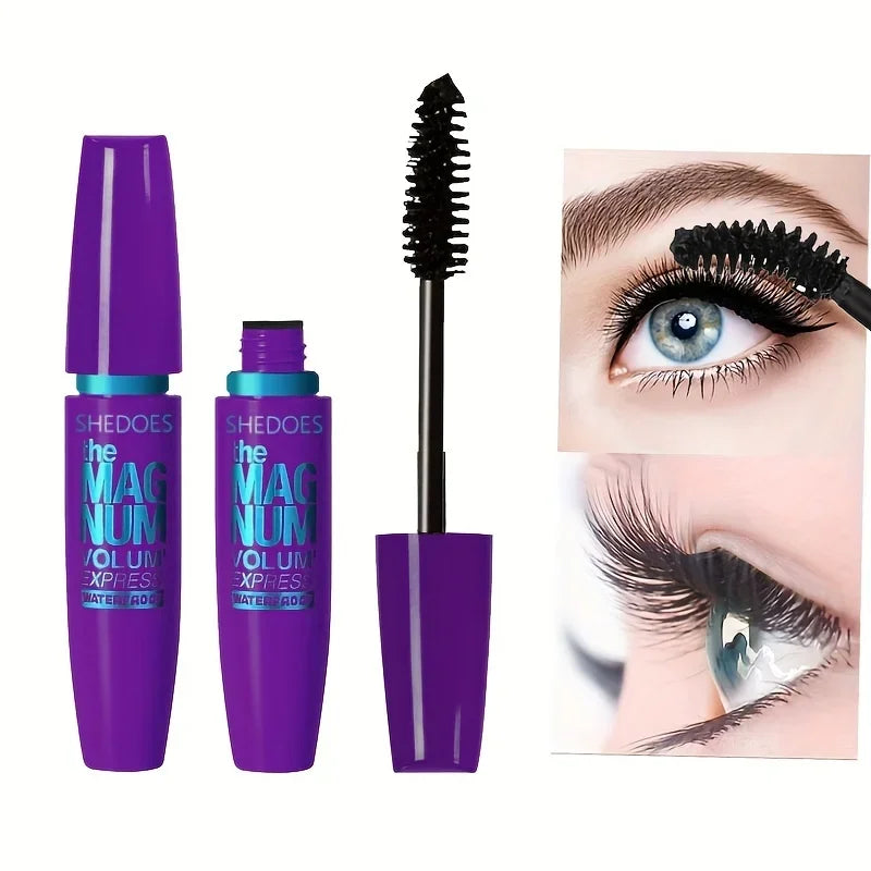 Black Mascara Thickening, Lengthening, Curling, Waterproof Liquid Fiber