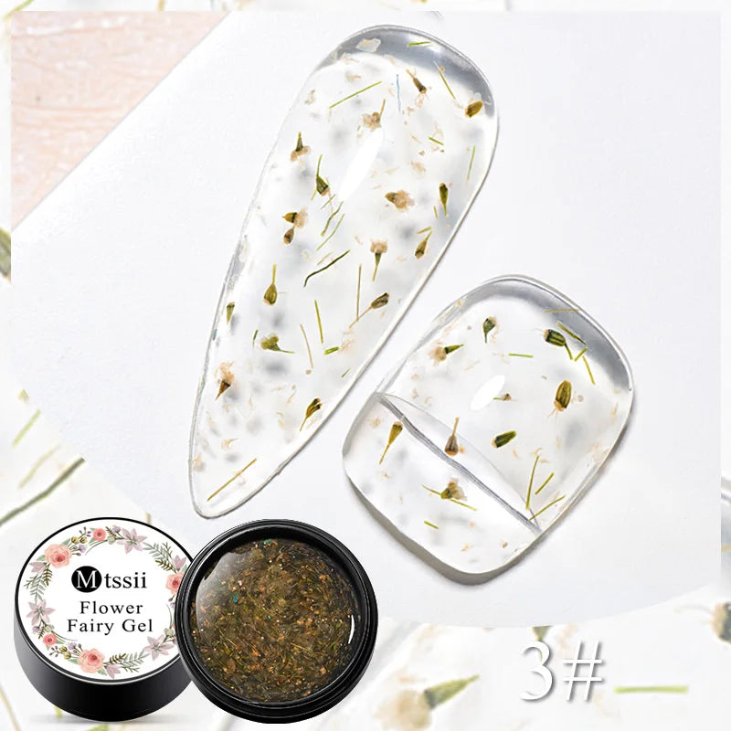 Mtssii 5 in 1 Glue Gel Reinforcement Gel No Wipe Top Coat Nail Art Soak Off UV