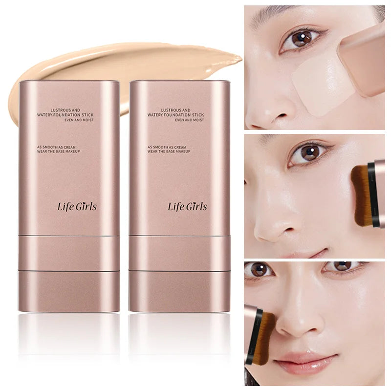 Clear & Moist Hydrating Double-Head Waterproof Foundation