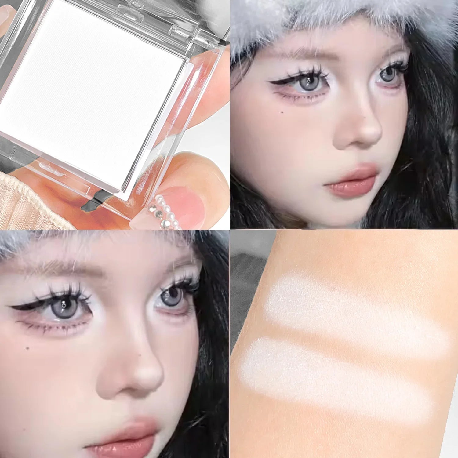 Hisyi Matte Monochrome Eyeshadow Palette Natural Shades