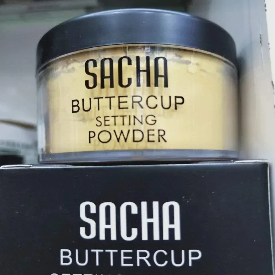 Sacha Buttercup Setting Powder Translucent Face Powder to Set Makeup