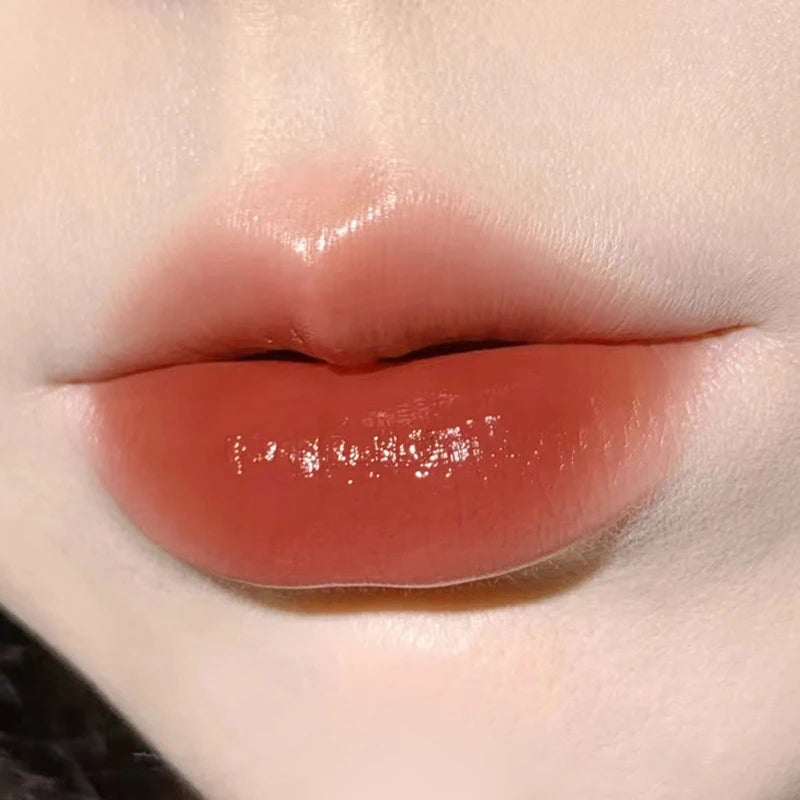 HERORANGE Crystal Gloss Lip Lacquer: Long-Lasting Hydration, Non-Sticky Formula with Glass-Like Shine