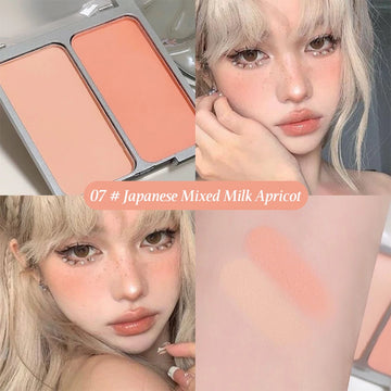 SWEETMINT Two-color Blush Matte Brightening Low Saturation