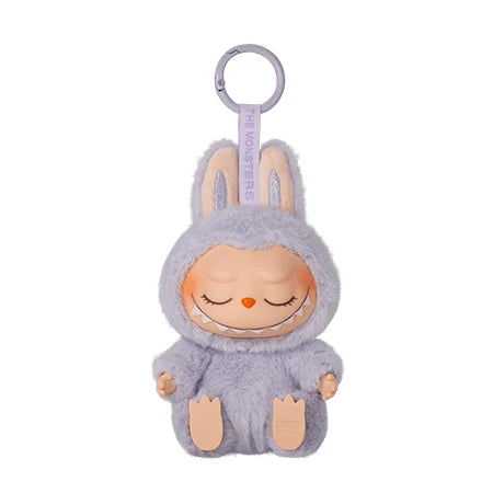 Authentic POP MART Labubu Sitting Party 2nd Gen Macaron Pendant Blind Bo Vervelle