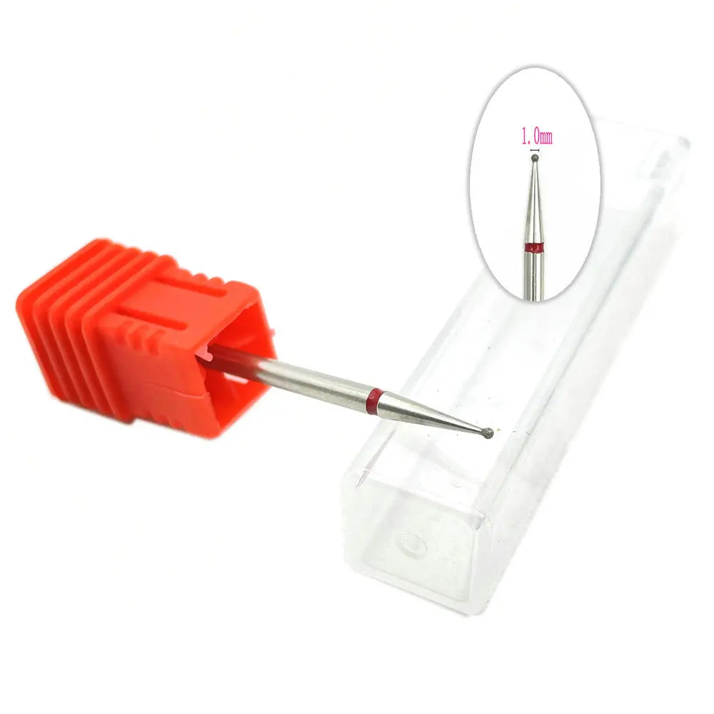1pc Diamond Milling Cutters For Manicure Rotary Nail Drill Bit Eletric Pedicure Machine Equipment Cuticle Remove Tools