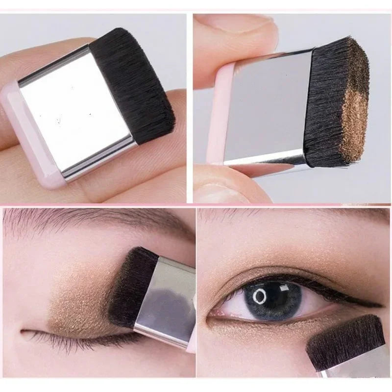 Two-Color Matte Eyeshadow Compact Easy-to-Carry Palette
