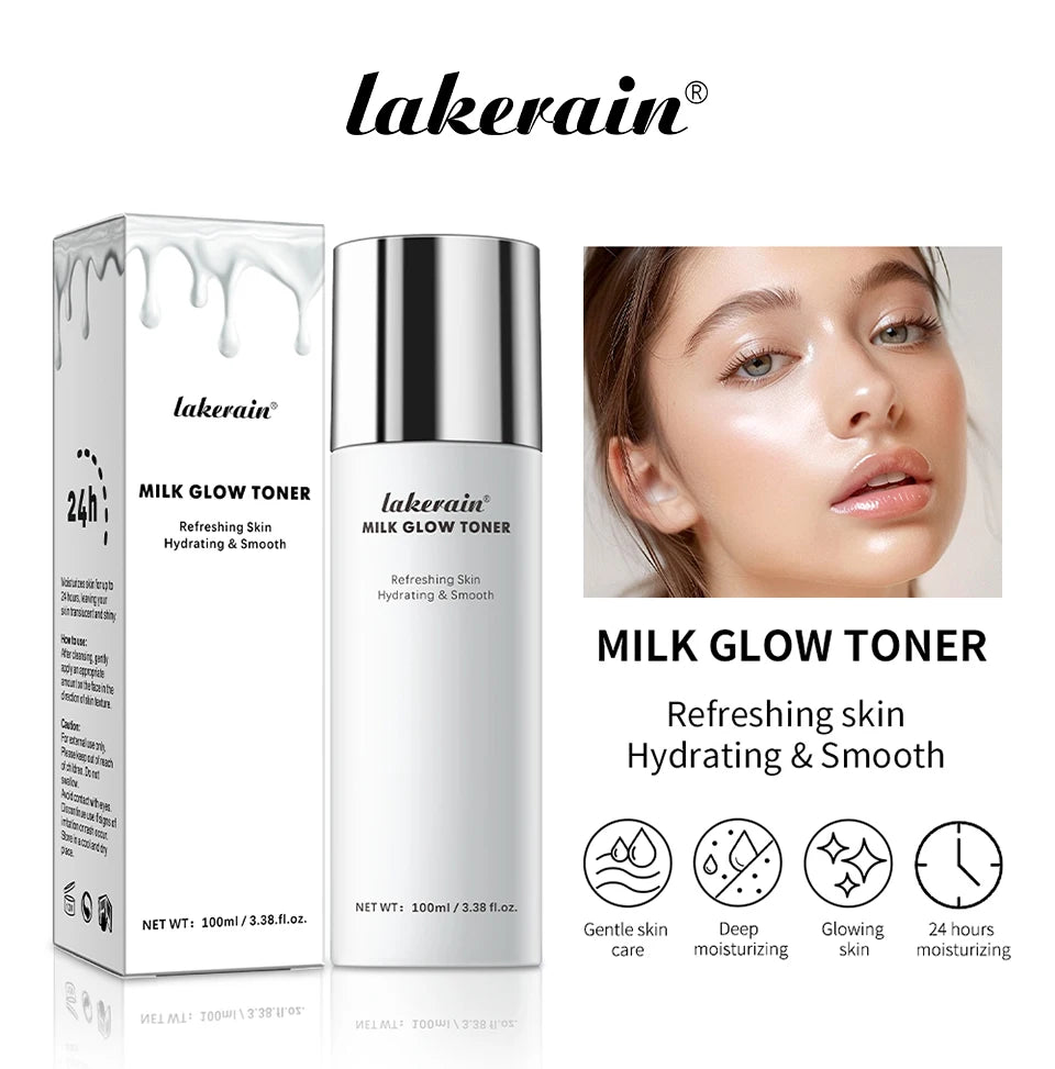Milk Glow Toner Brightening Moisturizing Skin Care Vervelle