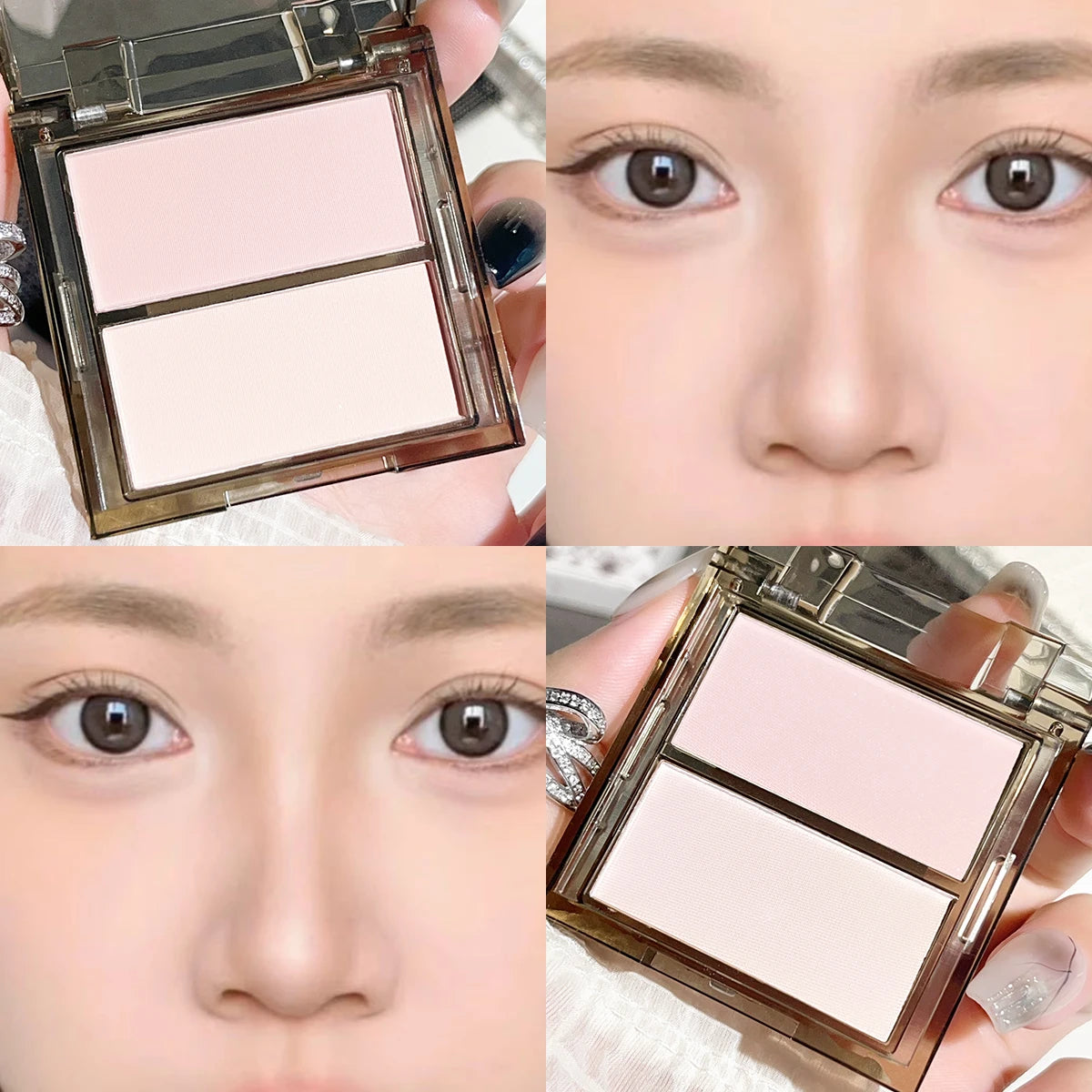 Repair plate High-light repair plate Integrated plate Matte pearl light brightening natural