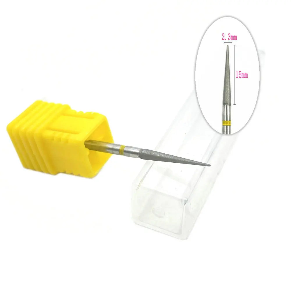 1pc Diamond Milling Cutters For Manicure Rotary Nail Drill Bit Eletric Pedicure Machine Equipment Cuticle Remove Tools