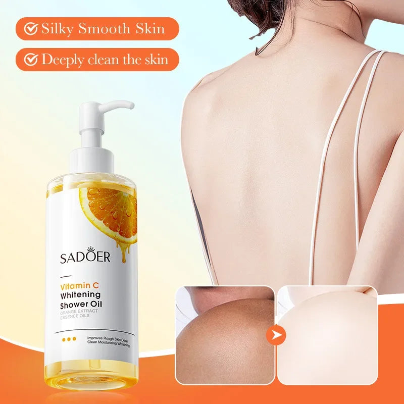 250ml Vitamin C Whitening Body Wash – Cleansing & Brightening