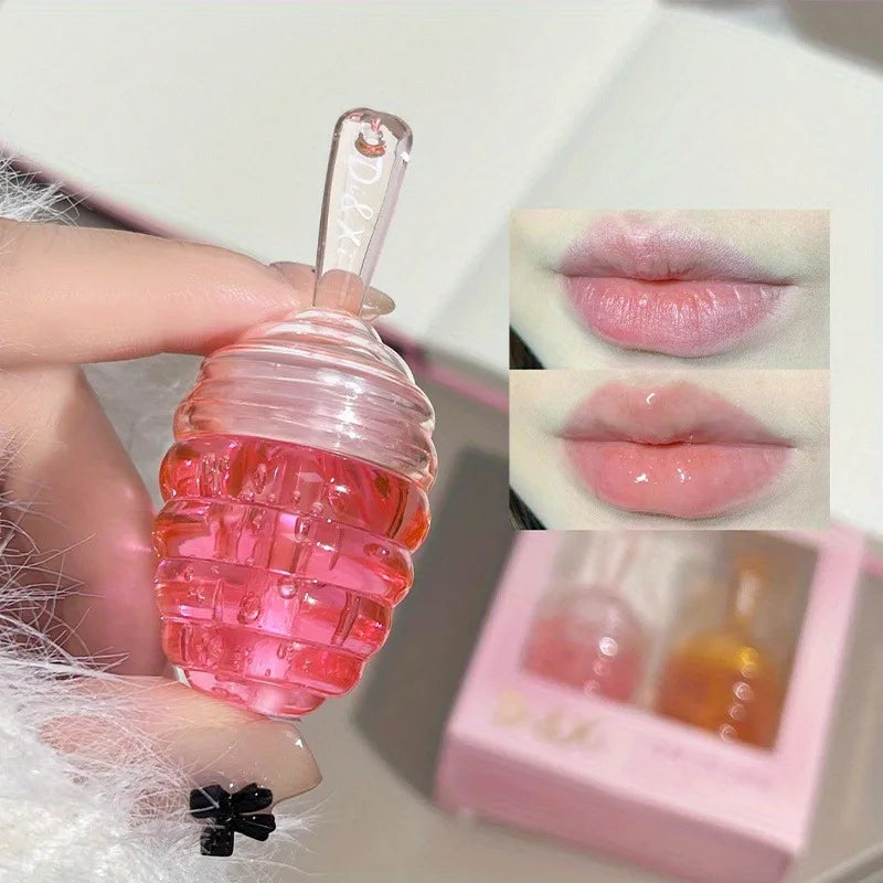 Small Honeypot Lip Oil – Moisturizing & Hydrating Balm