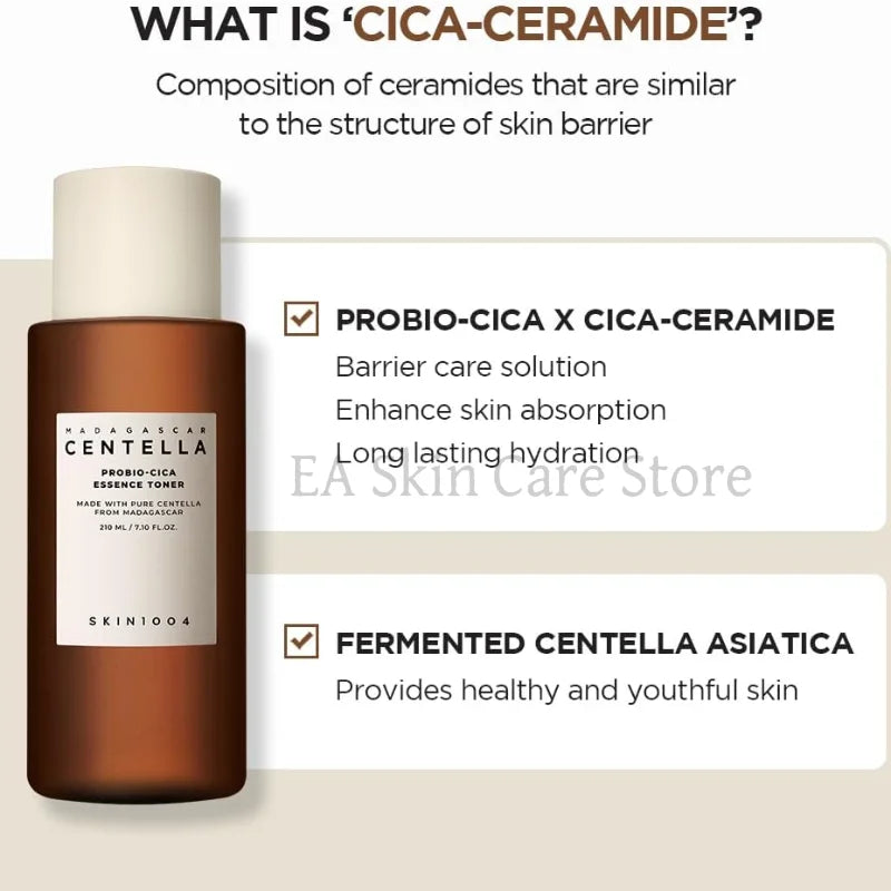 SKIN1004 Probio-CICA Essence Tea-Trica Purifying Toner Centella Skincare