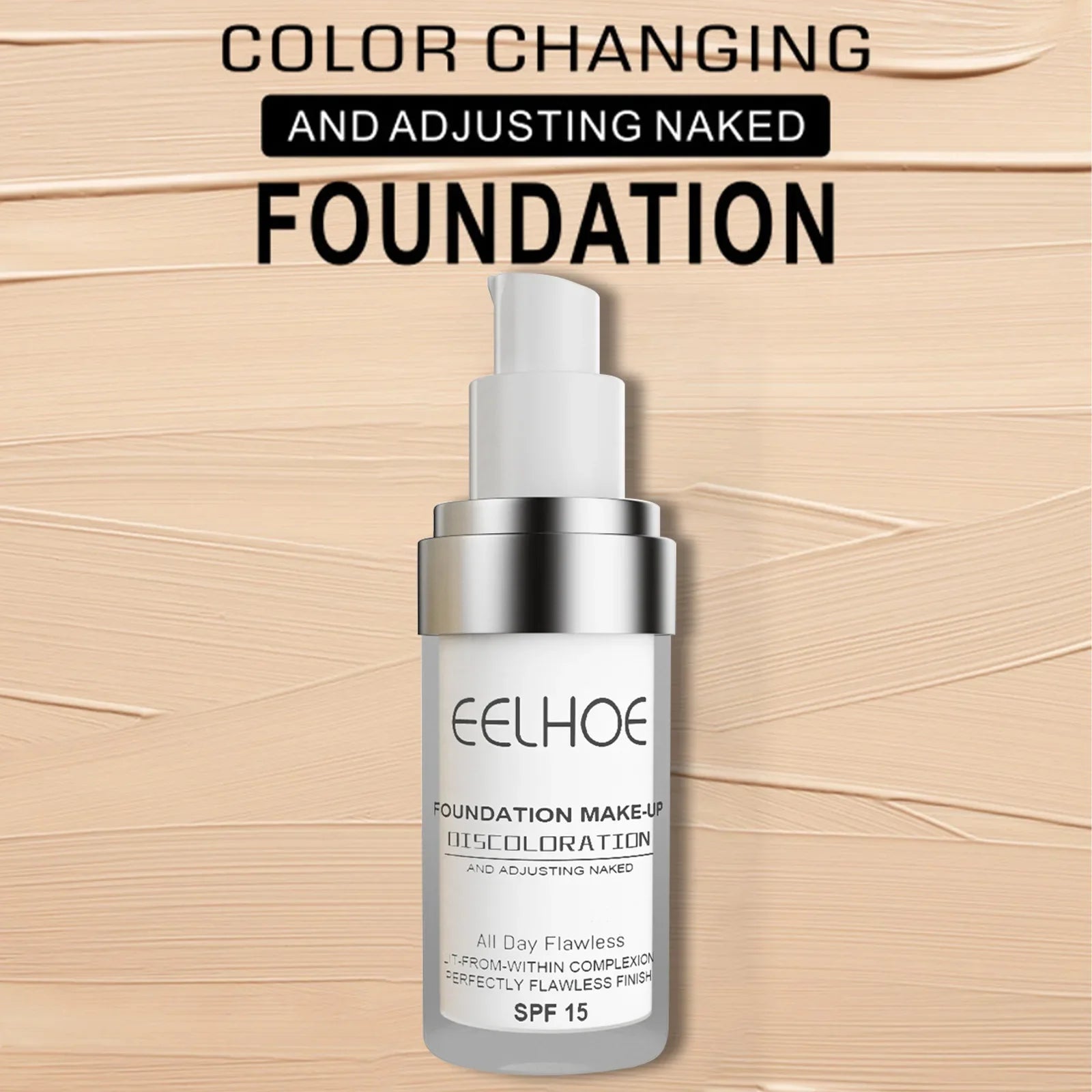 30ml Color Changing Liquid Foundation High Coverage