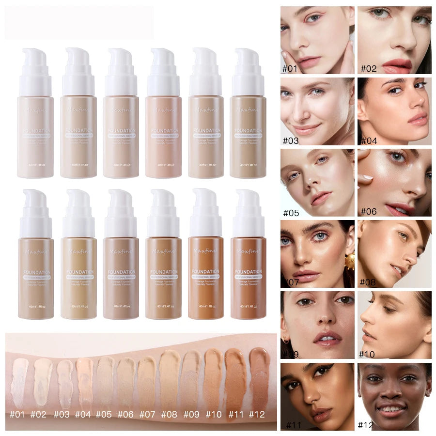 Liquid Foundation: Waterproof, Sweat-Resistant Concealer Makeup