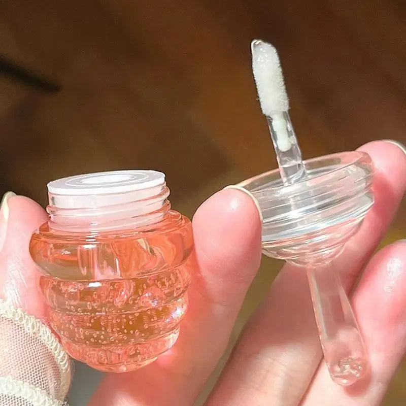 Lovely Honey Pot Lip Oil – Hydrating Lip Gloss & Moisturizing Balm 20g