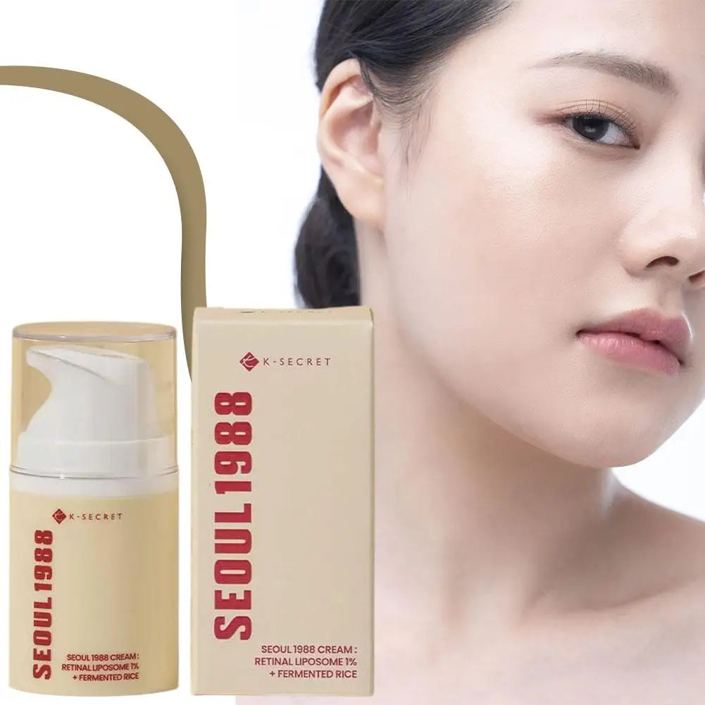 Seoul 1988 Retinol Liposome Facial Care Cream Fade Fine Lines Anti-wrinkle
