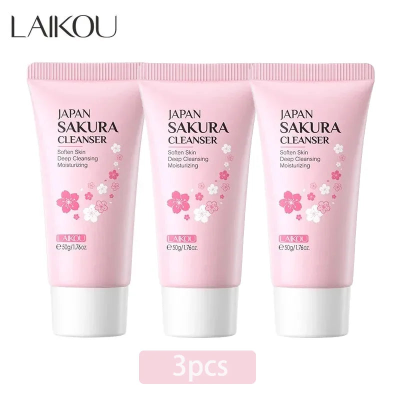 LAIKOU Sakura Facial Cleanser Vervelle