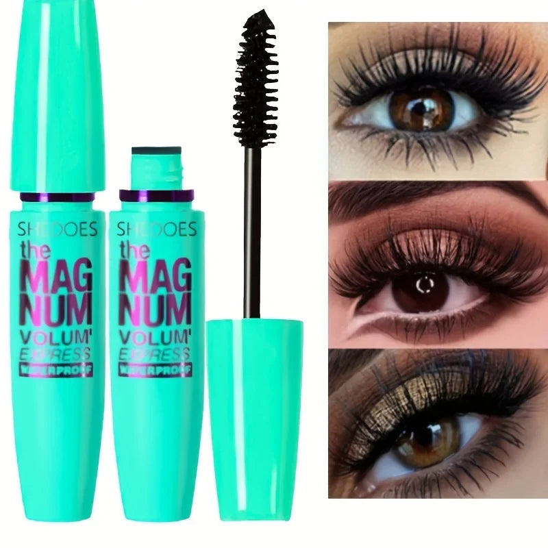 Black Mascara Thickening, Lengthening, Curling, Waterproof Liquid Fiber