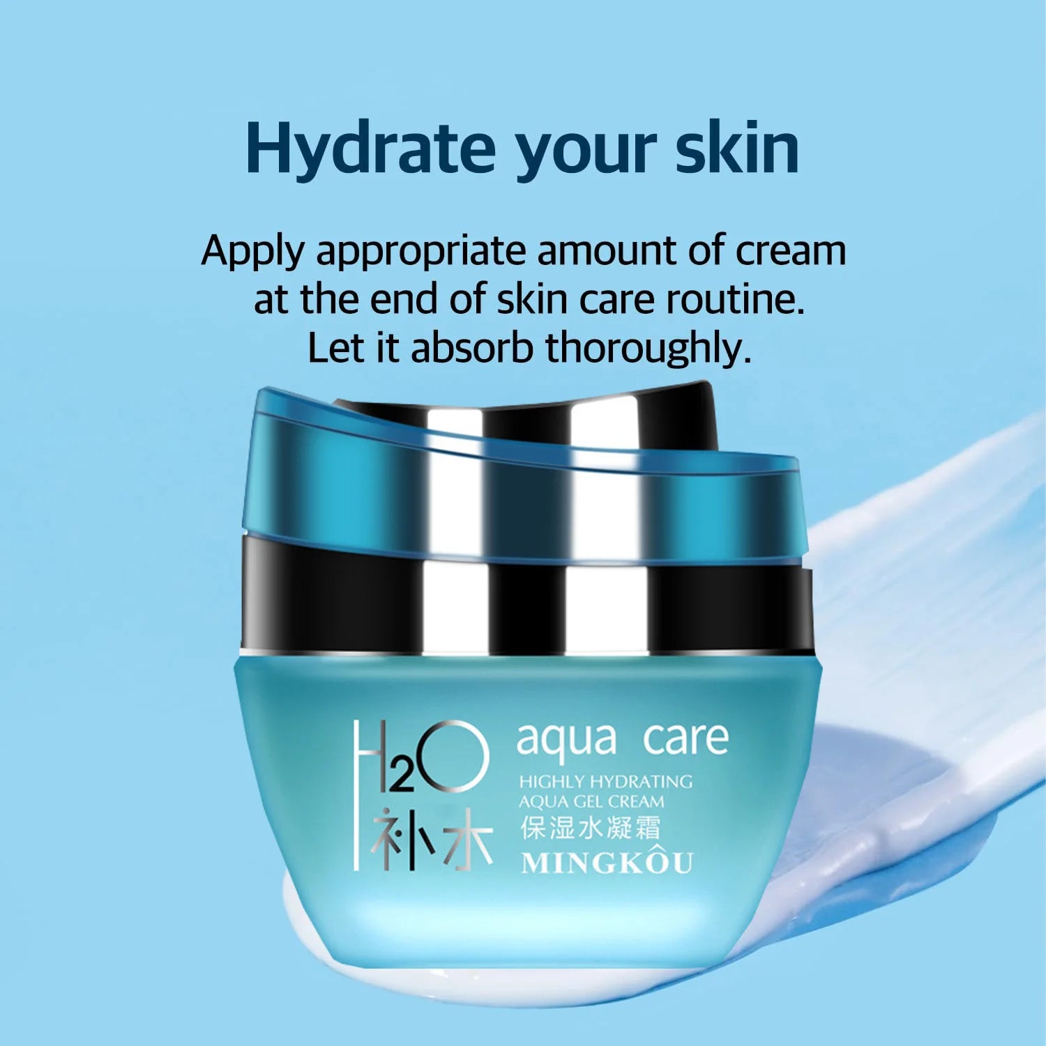 48-Hour Moisturizing Deep Hydro Boost Hyaluronic Acid Hydrating Face Moisturizer Gel-Cream