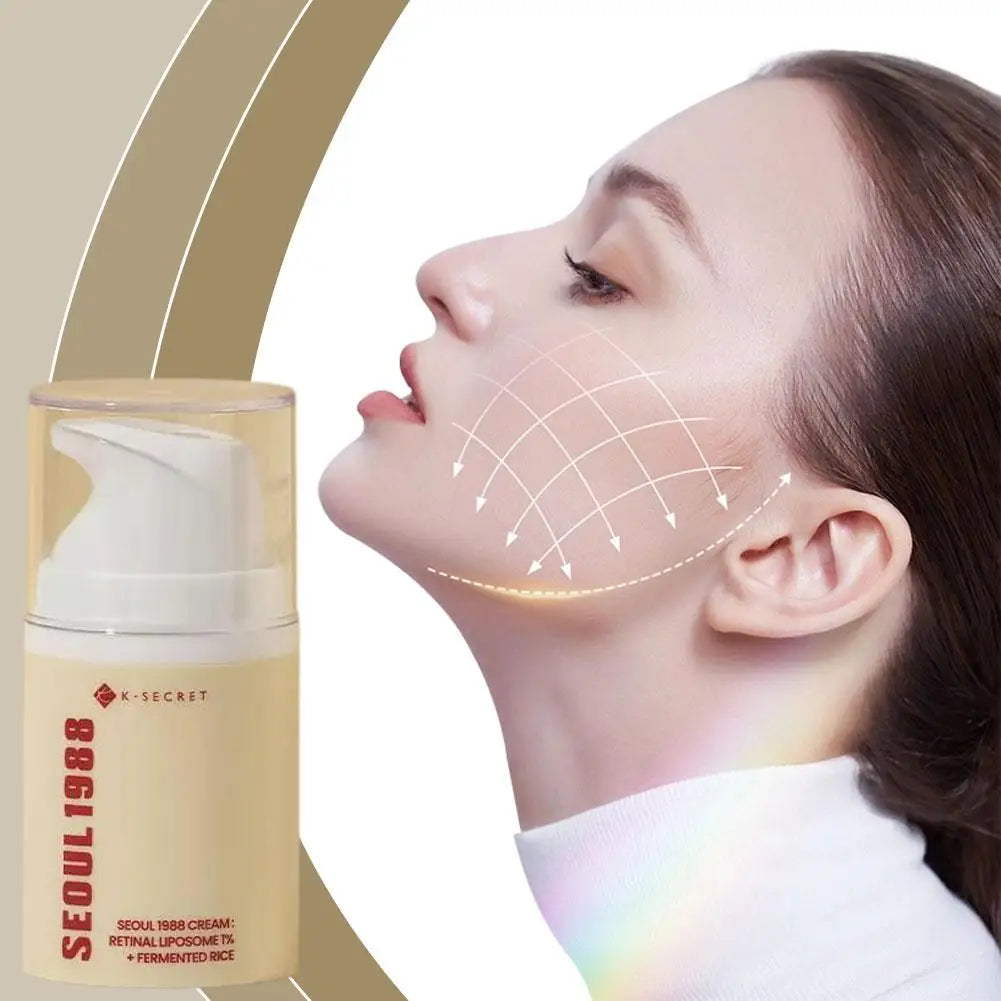 Seoul 1988 Retinol Liposome Facial Care Cream Fade Fine Lines Anti-wrinkle