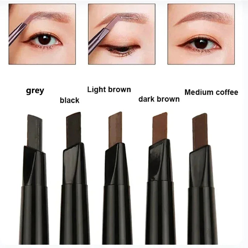 Triangular Eyebrow Pencil with Brush