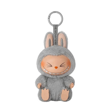 Authentic Pop Mart Labubu Sitting Party Series Vinyl Plush Blind Box Figurine Pendant