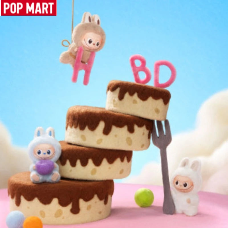 Original POP MART Labubu V4 A-M Heart Secret Series Vinyl Face Blind Box Vervelle