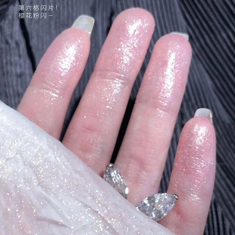 Acrylic Eyeshadow Tray Pearl Matte Waterproof Is Not Easy To Faint Earth Color