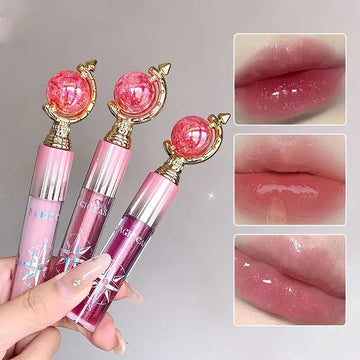 MAGIC CASA Shimmering Lip Gloss Hydrating and Moisturizing, Mirror Finish, Plumping Glass-Like Lips