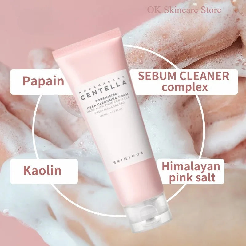 Skin1004 Centella Pink Salt Fresh Toner Ampoule Serum Pore Care Cleanser Light Gel Cream