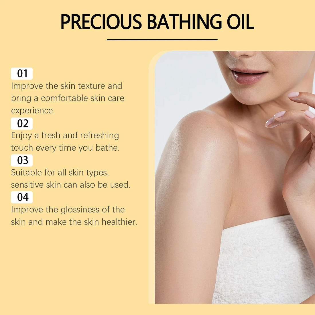 Eelhoe Golden Bath Essential Oil – Refreshing & Exfoliating
