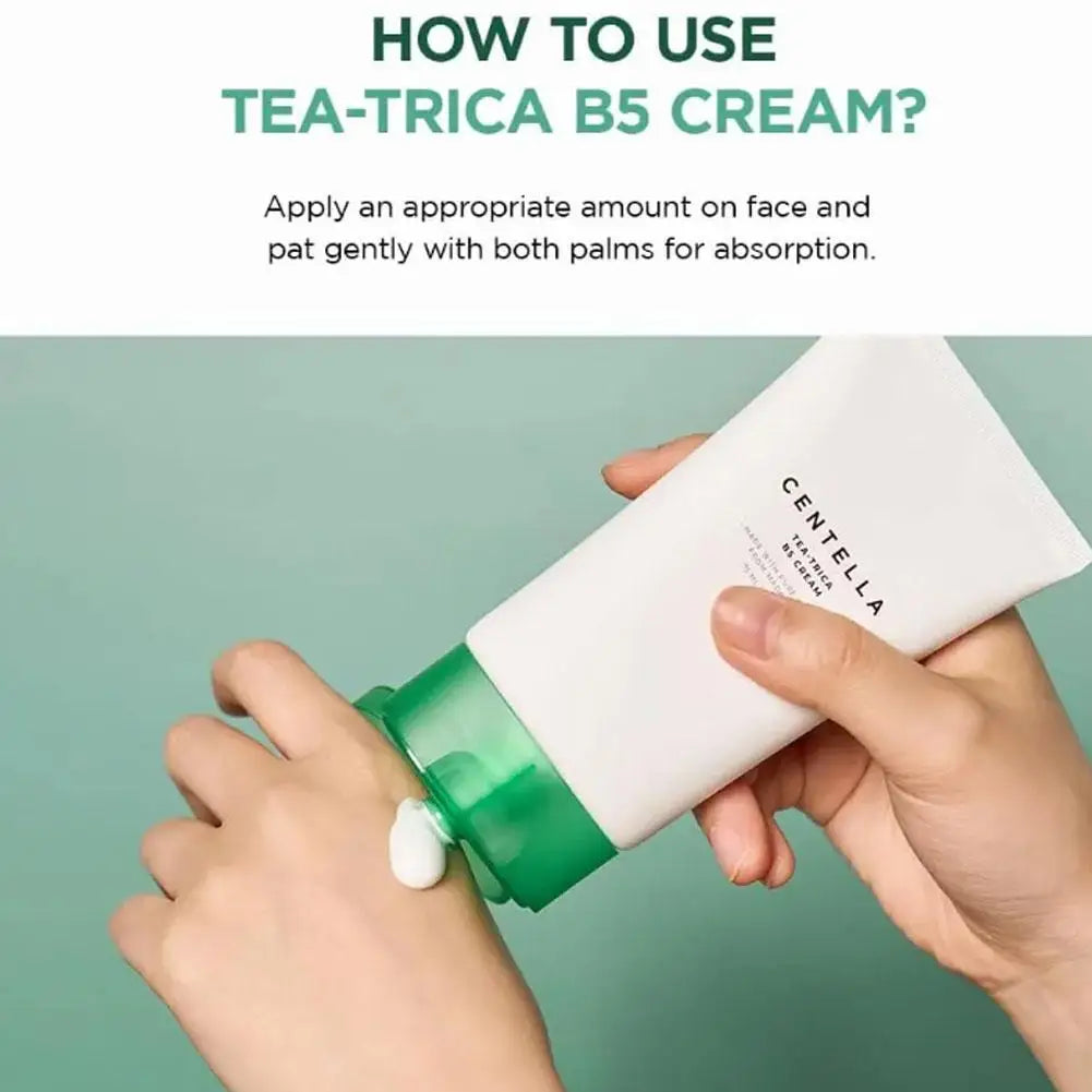 Centella Asiatica Skin Care Set Brightening Face Serum with Hyaluronic Acid