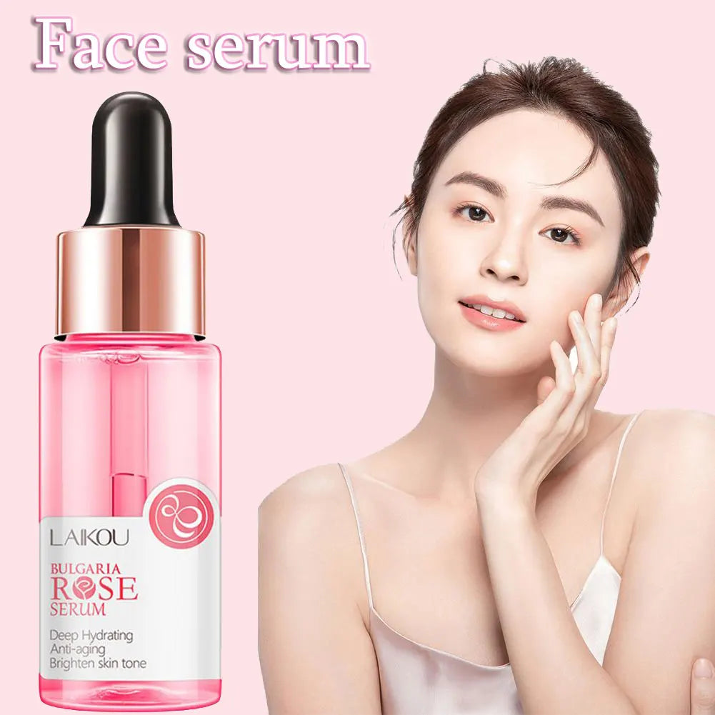 LAIKOU Anti-Aging Face Serum 24K Gold Whitening Deep Hydration Moisturizer Facial Serum Hyaluronic Acid Skin Care