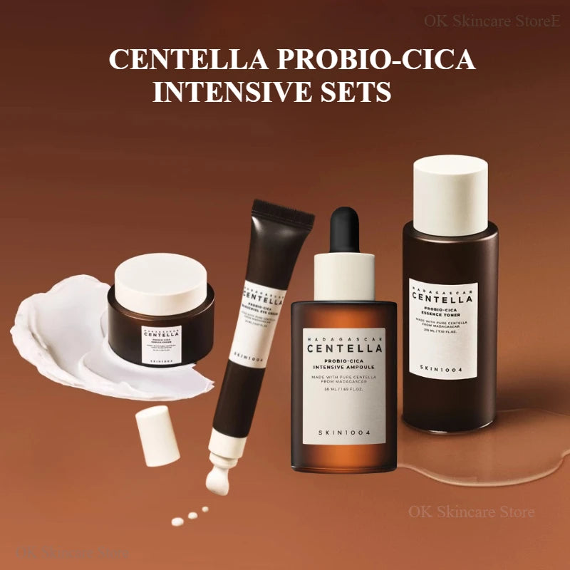 Centella Probio-CICA Essence Toner Anti-aging Eye Cream Ampoule Milky Serum Facial Moisturizing Cream Korean Skincare Sets