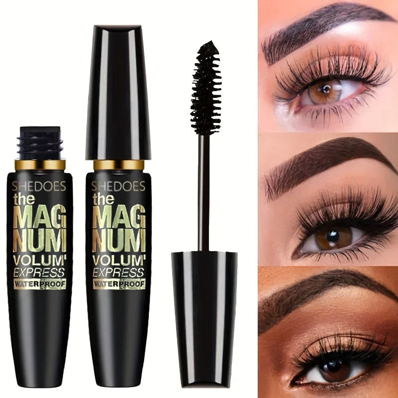 Black Mascara Thickening, Lengthening, Curling, Waterproof Liquid Fiber