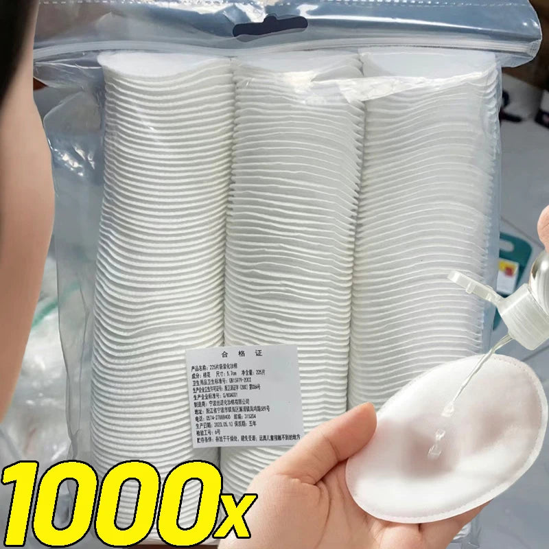 Double-Sided Soft Cotton Pads – Makeup & Facial Care