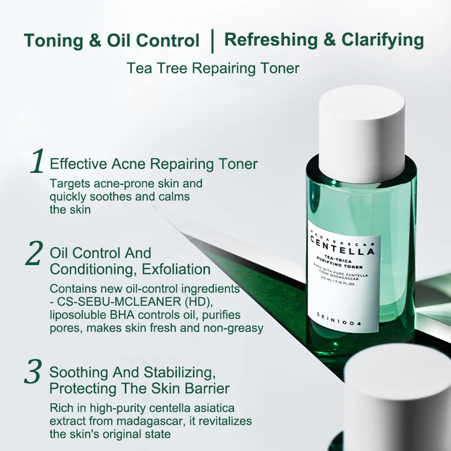 SKIN1004 Tea-Trica Soothing Ampoule Essence Tea Tree Toner Moisturizing