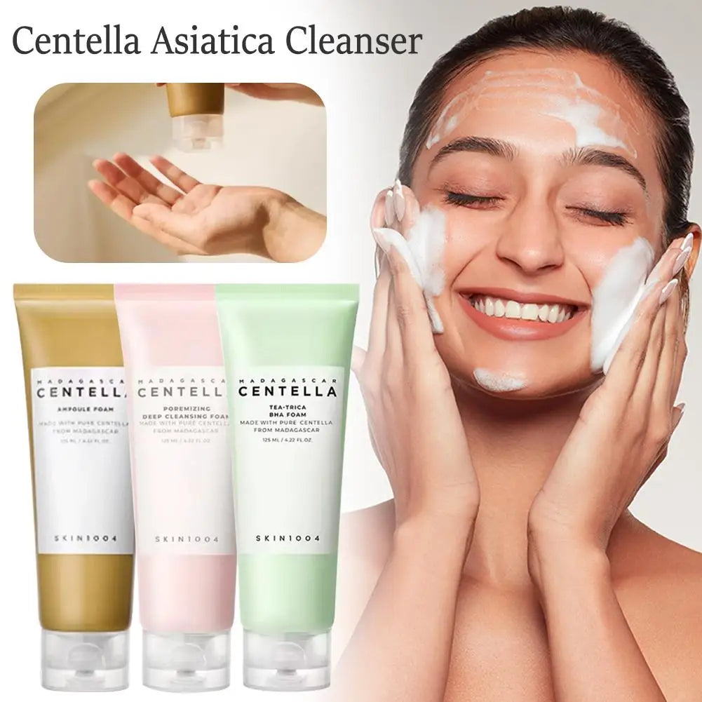 Himalayan Salt Centella Asiatica Cleanser Deep Cleansing Foam Removes