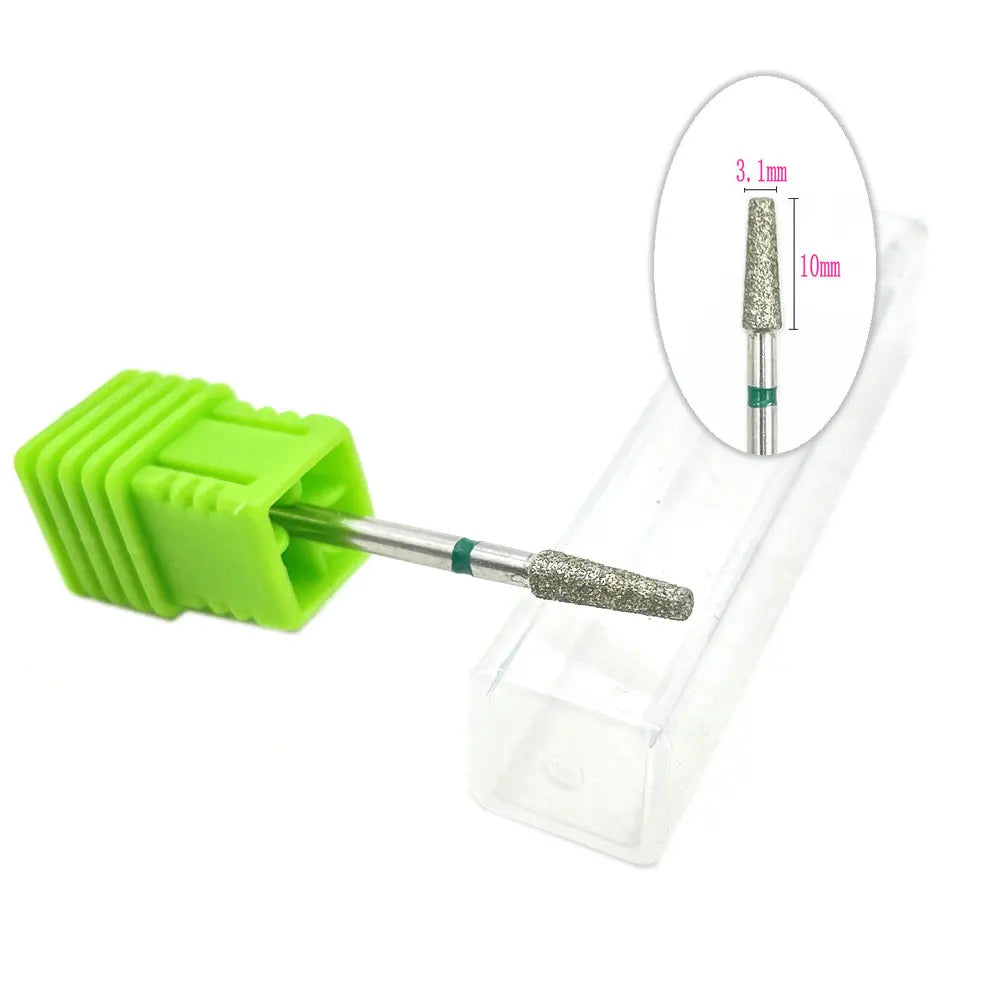 1pc Diamond Milling Cutters For Manicure Rotary Nail Drill Bit Eletric Pedicure Machine Equipment Cuticle Remove Tools