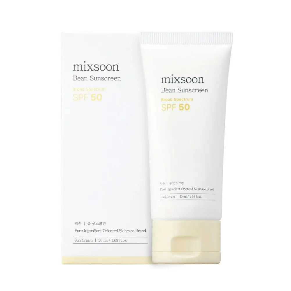 Korean Mixsoon Skin Care - Soybean Essence, Centella Asiatica Facial Cleanser, Soy Fermented Cream, Exfoliating, Repair Damage