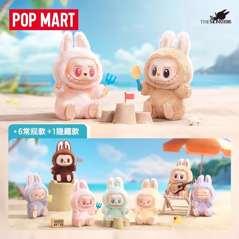 Authentic POP MART Labubu Sitting Party 2nd Gen Macaron Pendant Blind Bo Vervelle