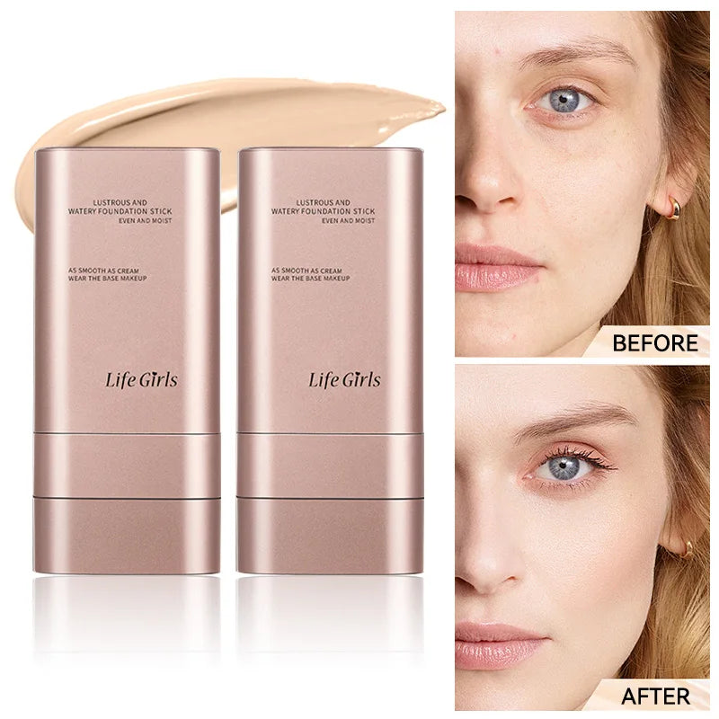 Clear & Moist Hydrating Double-Head Waterproof Foundation