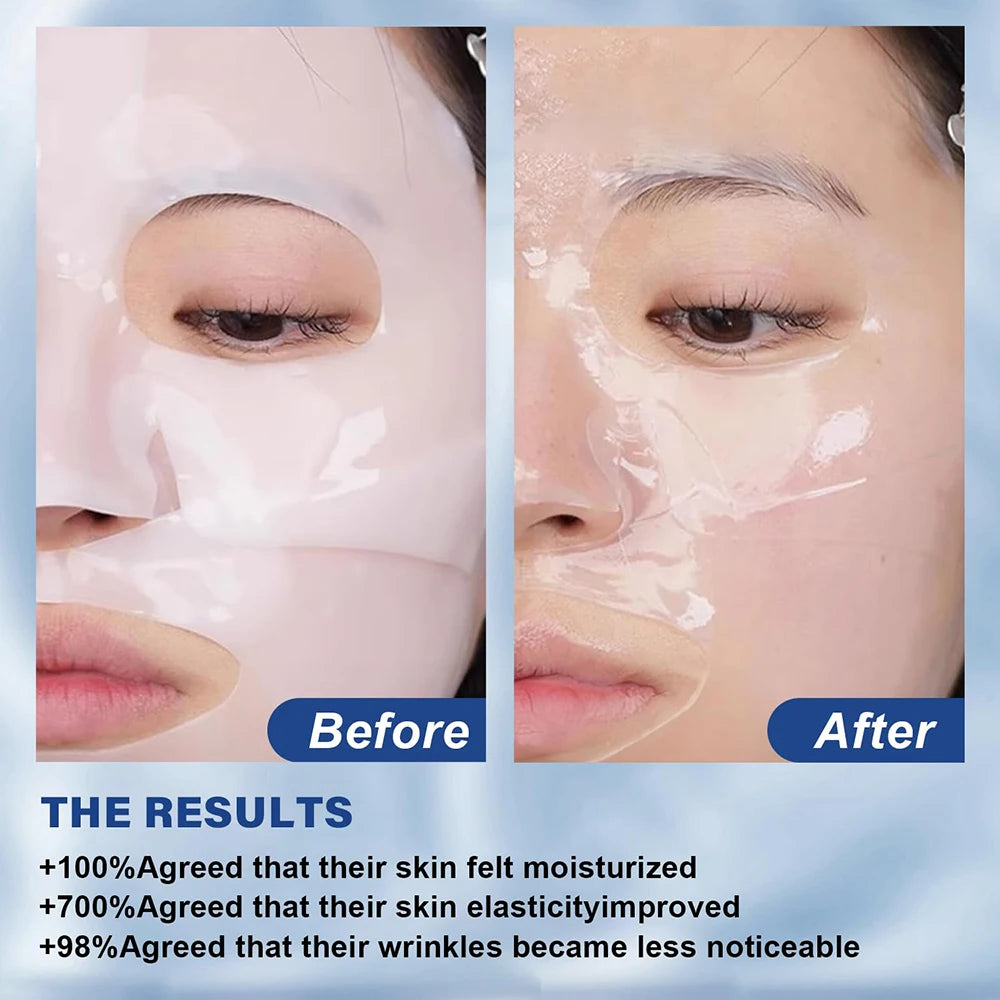 Deep Collagen Anti-Wrinkle Face Mask – 5-Pack Overnight