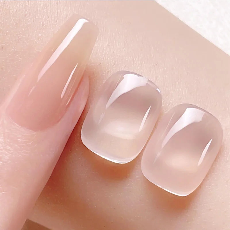 BORN PRETTY Jelly Nude Gel Nail Polish 10ml Light Pink