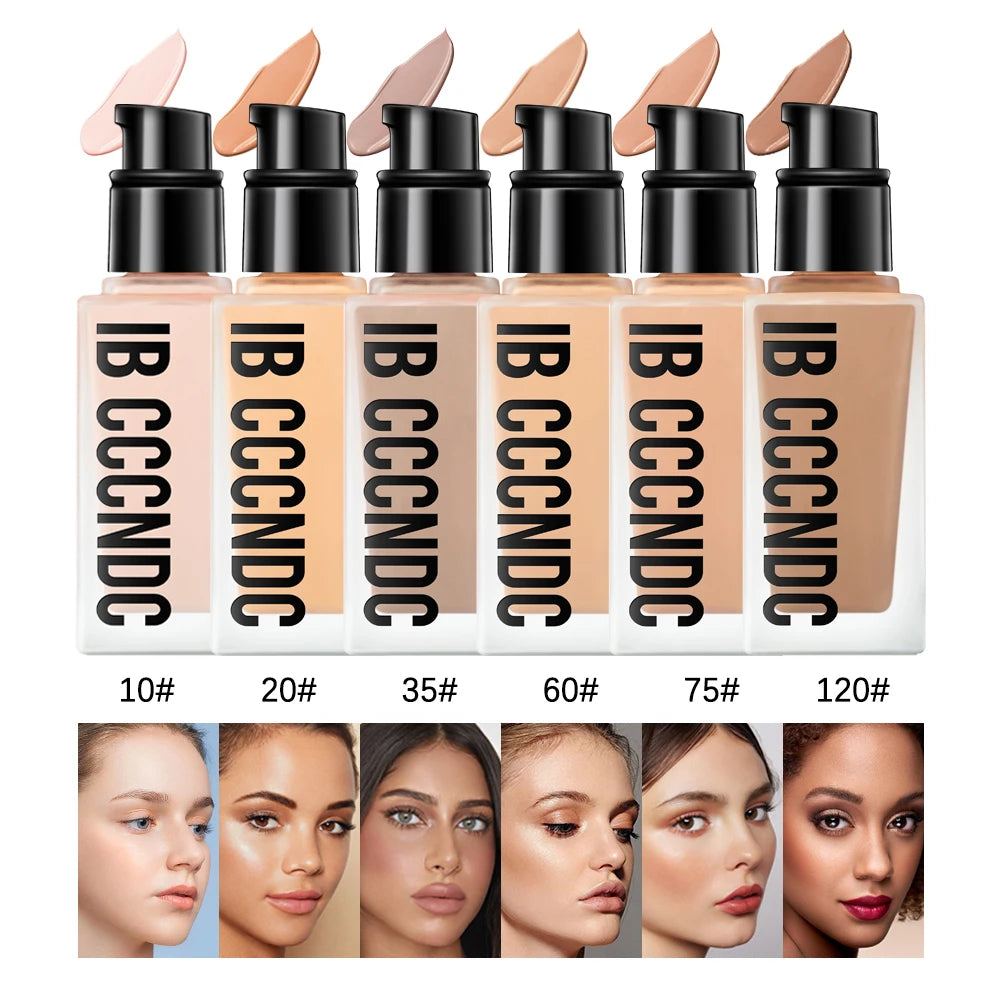 Flawless 6-Color Waterproof Concealer Foundation