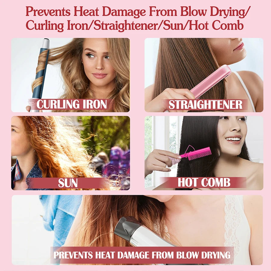 Anti-Frizz Smoothing Hair Care Products Women Protects Hair