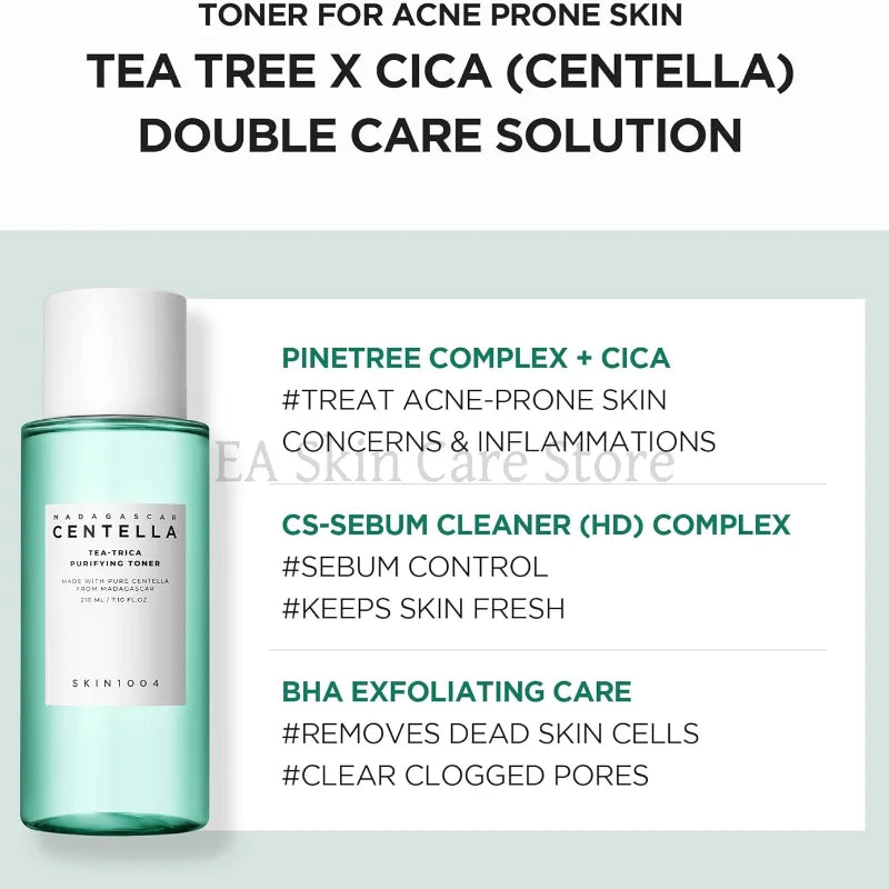 SKIN1004 Probio-CICA Essence Tea-Trica Purifying Toner Centella Skincare